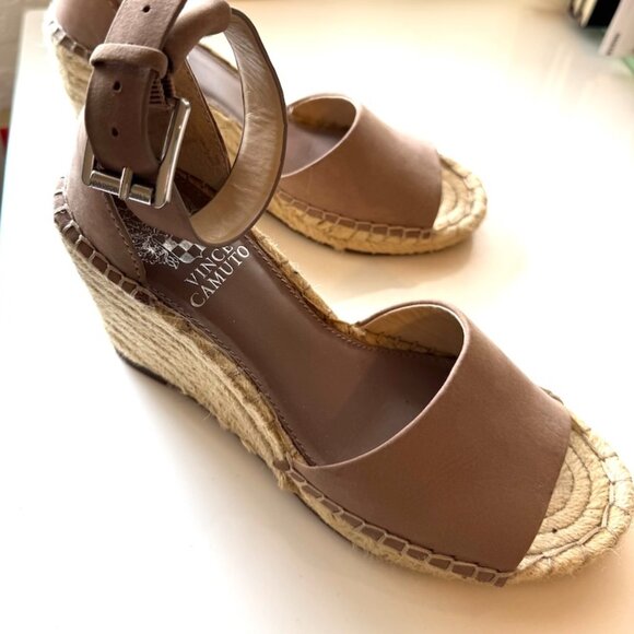 Vince Camuto Women's Leera Espadrille Wedge Sandal - Size 6.5 - Picture 3 of 11